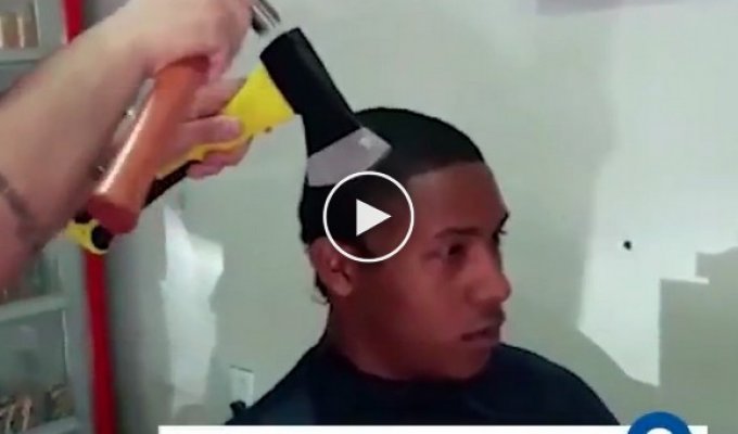 Вот так работает настоящий мужской парикмахер