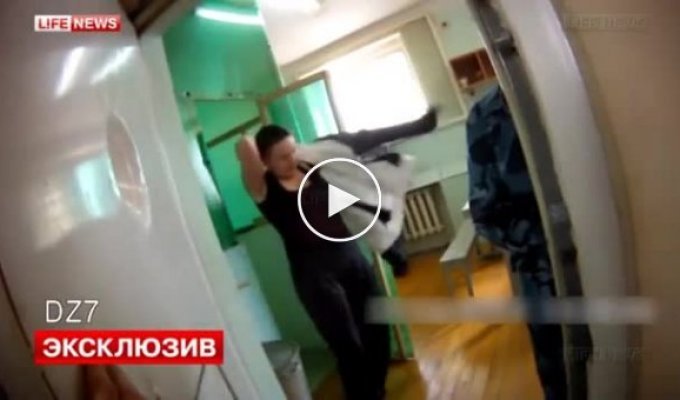 Этапирование Надежды Савченко из воронежского СИЗО в Москву