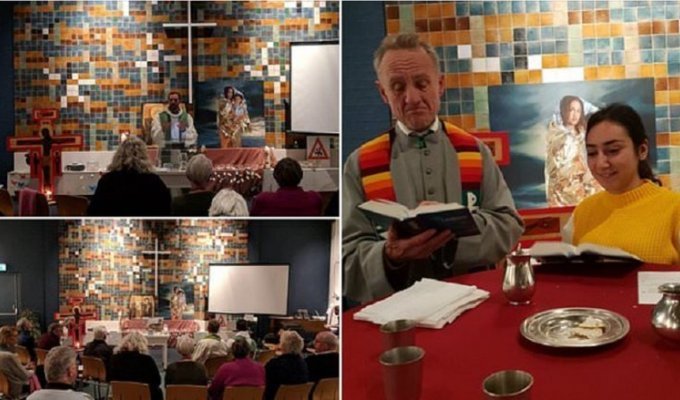 Нидерландская церковь месяц ведет богослужение, спасая армянскую семью от депортации (5 фото)