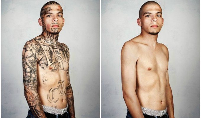 8 бывших членов преступных банд с татуировками и без (18 фото)