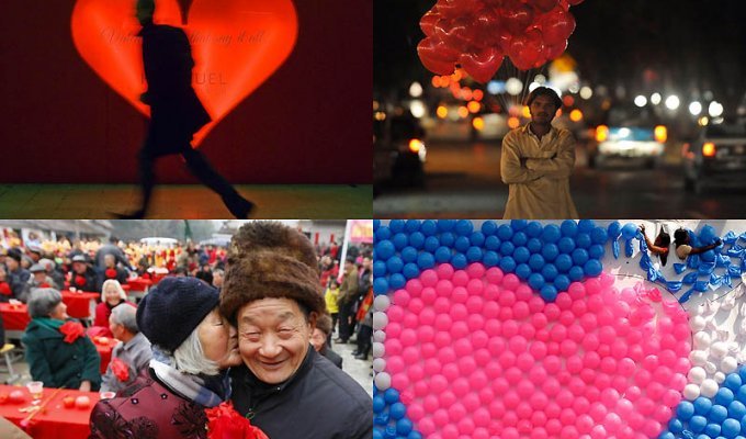 День Святого Валентина: Фото со всего мира (15 фото)
