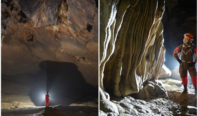 Гигантская пещера Мяо может спокойно вместить четыре египетские пирамиды (13 фото + 1 видео)