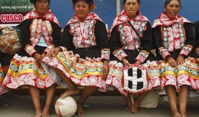 Перуанский женский футбол (8 фото)