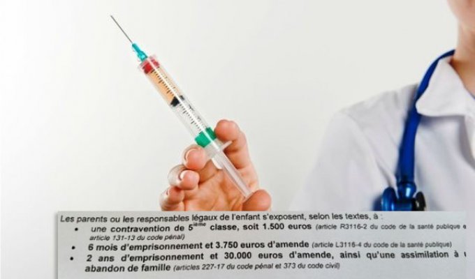 Борьба с родителями, отказывающимися делать детям прививки (фото)