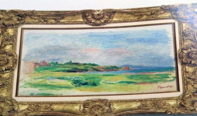 Из аукционного дома Dorotheum была украдена картина Ренуара (2 фото)