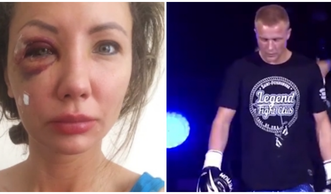 Питерский кикбоксёр избил свою даму из-за отказа сварить суп (1 фото + 1 видео)