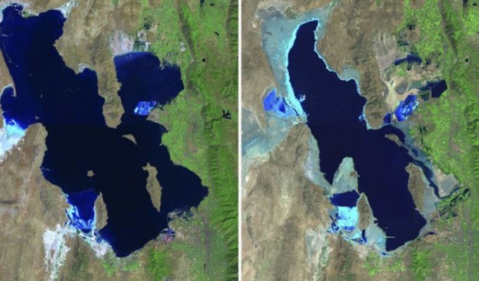 Снимки со спутника показывают, как человек изменил Землю (18 фото)