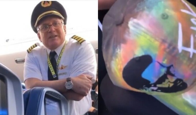 "Или шашечки - или ехать": пилот лайнера вынудил пассажирку снять кепку с нецензурной надписью (3 фото + 1 видео)