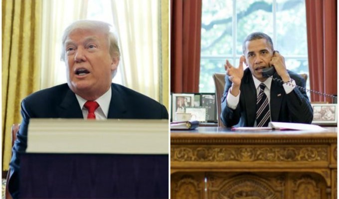 Трампа критикуют за фотографию его рабочего стола: "Не похоже, что за этим столом работают" (11 фото)