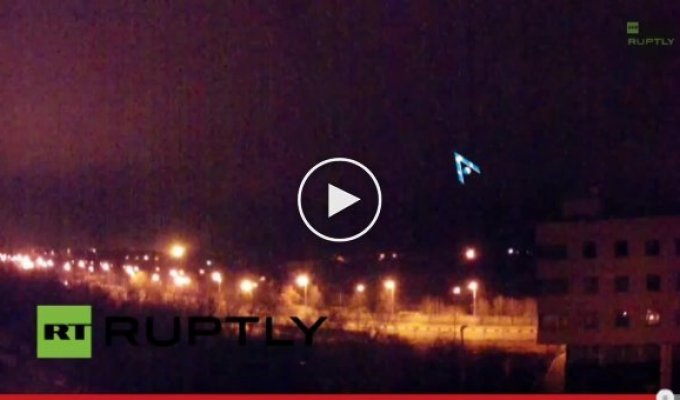 Вспышка, осветившая весь Донецк