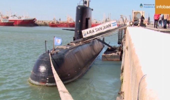 Подлодка «Сан-Хуан» ВМС Аргентины пропала (3 фото + 1 видео)