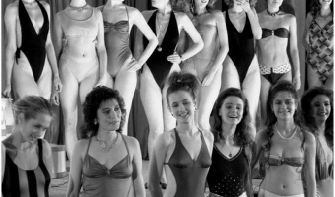Фотографии первого официального конкурса красоты в СССР «Московская красавица» (21 фото)