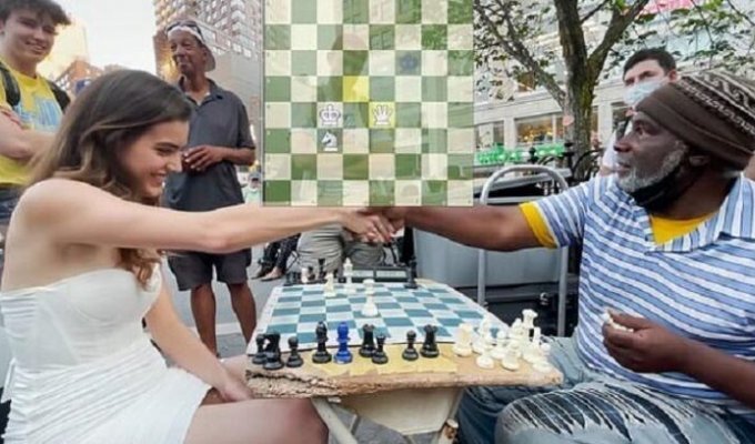 Александра Ботез провела незабываемое шахматное шоу на Манхэттене (12 фото + 1 видео)