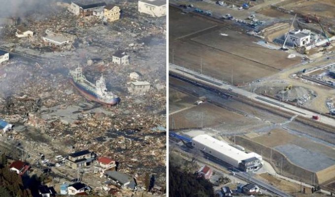 АСЭ Фукусима-1 спустя 6 лет после аварии (10 фото)
