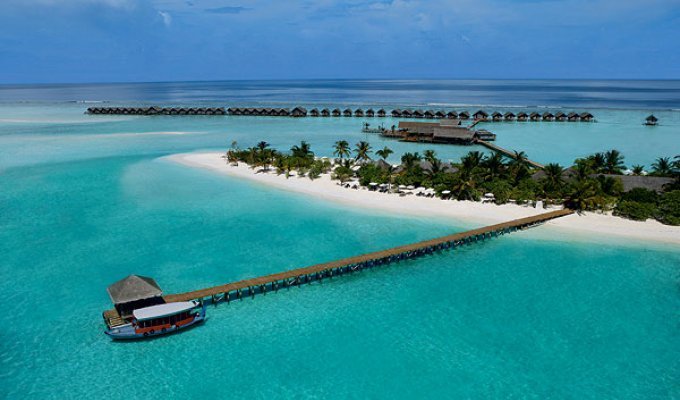 Отель на Мальдивских островах (19 фото)