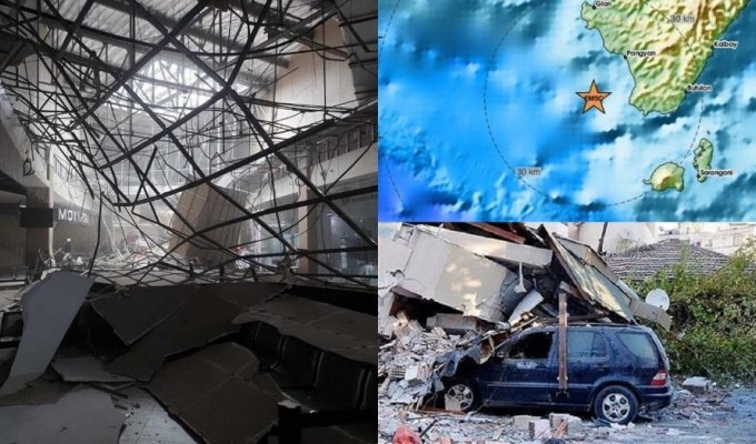 Землетрясение на Филиппинах: очевидцы сняли на камеру падающие потолки и трясущиеся стены (5 фото + 6 видео)