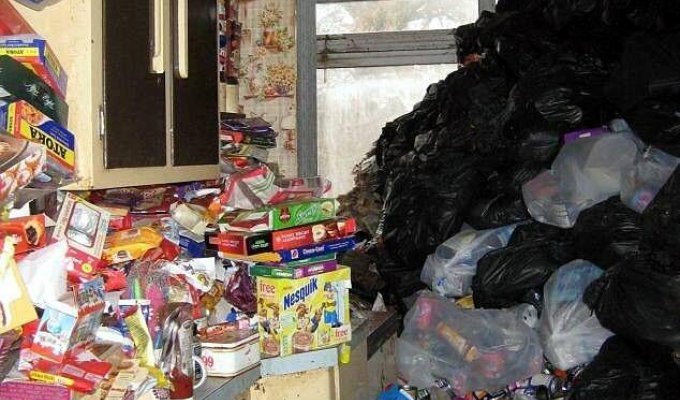 Дом кошатницы с 30 тоннами мусора и 15 скелетами (4 фото)