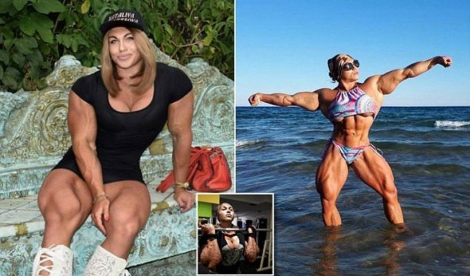 Знаменитая бодибилдерша Наталья Кузнецова возвращается в спорт (9 фото + 1 видео)