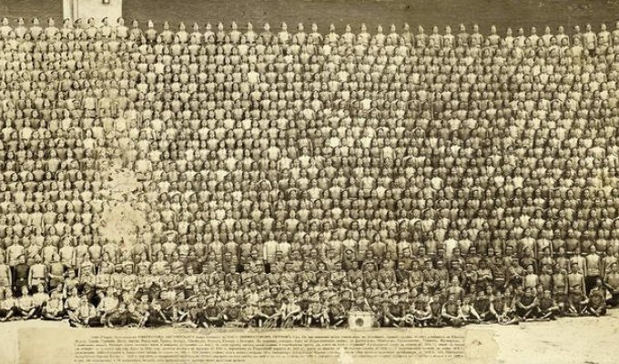 История одной фотографии. Лейб-гвардии Кексгольмский полк + объектив диаметром 1 метр (11 фото)