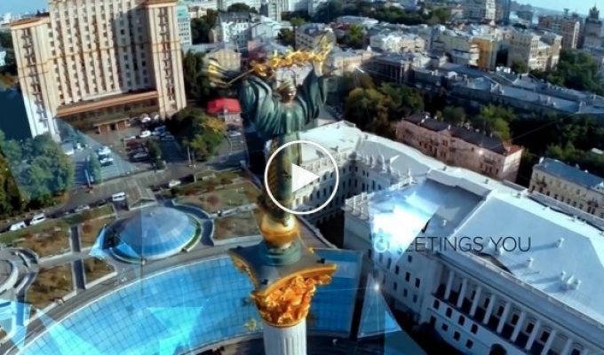 Вышел новый презентационный ролик Украины, которая в этом году принимает конкурс Евровидение