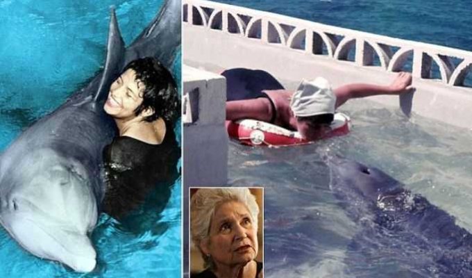 Женщина призналась о своём романе с дельфином (8 фото)