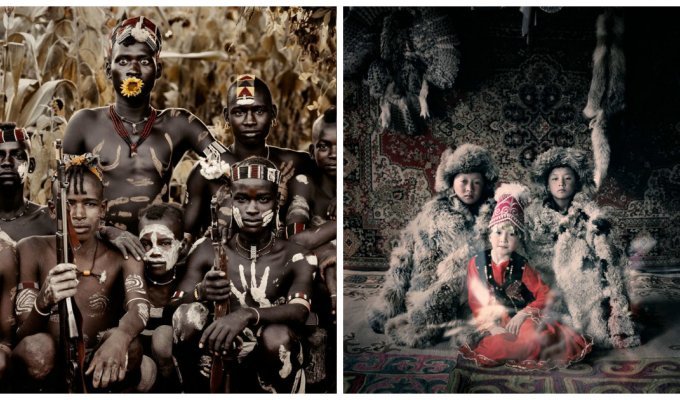 Фотографии последних племён, сохранившихся на Земле (50 фото)