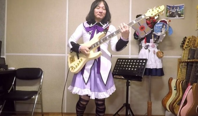 Панк-аниме: японец сделал кавер на песню «Сектора Газа» (3 фото + 1 видео)