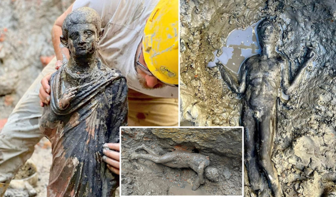 «Открытие, которое перепишет историю»: в Италии нашли два десятка 2000-летних бронзовых статуй в отличном состоянии (11 фото + 1 видео)