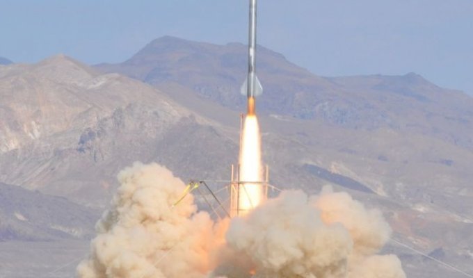 Самодельная ракета, которая побывала в космосе (19 фото + видео)