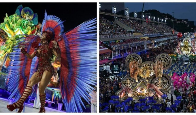 Знойные ритмы самбы: карнавал в Рио-де-Жанейро 2024 (35 фото + 2 видео)