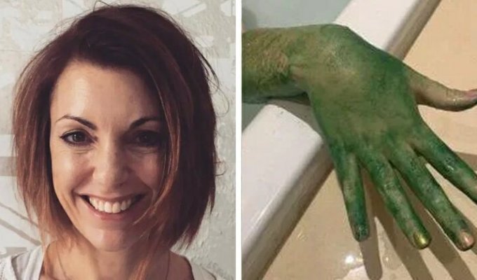 Неудачный эксперимент: Девочка помылась в ванне и превратилась в Халка (7 фото)