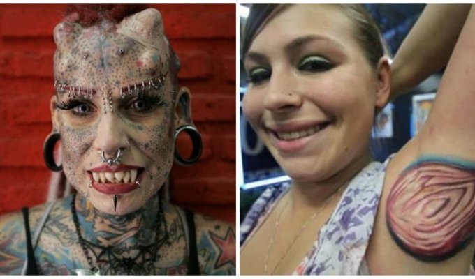 Девушки, никогда не делайте себе таких татуировок! (16 фото)