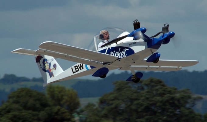 Cri Cri - самый маленький двухмоторный самолет в мире! (24 фото + 6 видео)