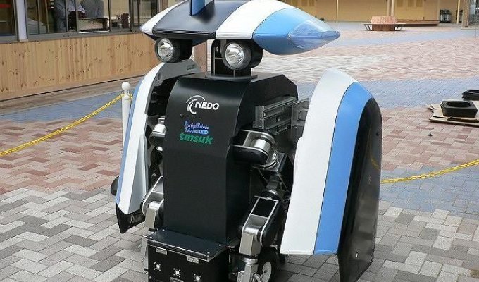 Mujiro и Ligurio - два робота полицейских (9 фото + видео)