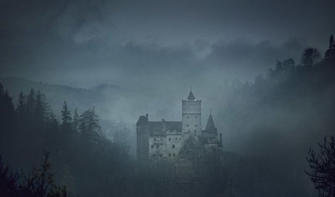 На Хэллоуин замок Дракулы посетят туристы...и переночуют в гробах (9 фото + 1 видео)