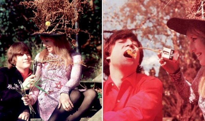 Снимки 1965 года из семейного архива Джона Леннона и его первой жены Синтии (12 фото)