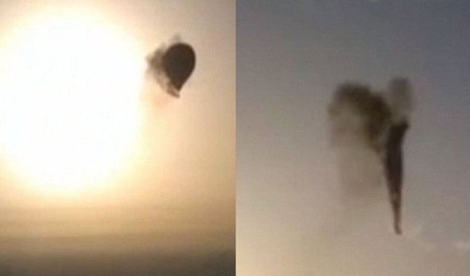 Полет на воздушном шаре закончился трагедией (11 фото + 1 видео)