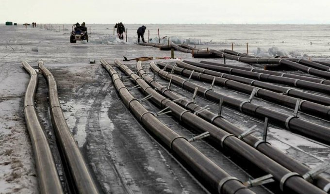 Строительство завода по розливу воды из Байкала приостановлено из-за выявленных нарушений (6 фото)