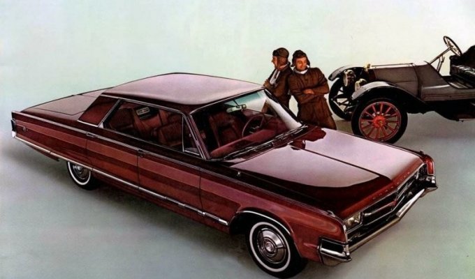 Американцы когда-то делали вещи: невероятный дизайн Chrysler 300 конца 60-х (8 фото + 1 видео)