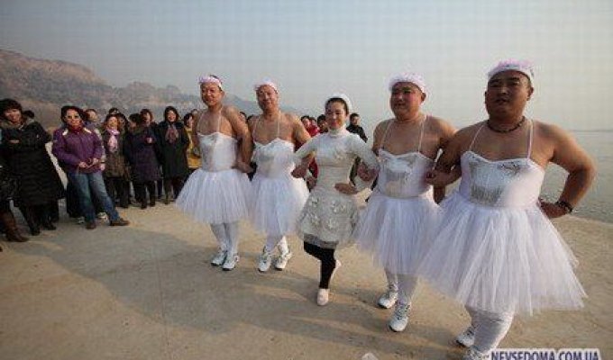 Китайские танцоры (5 фото)