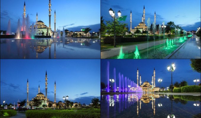 Грозный – Мечеть Сердце Чечни и виды сверху (19 фото)