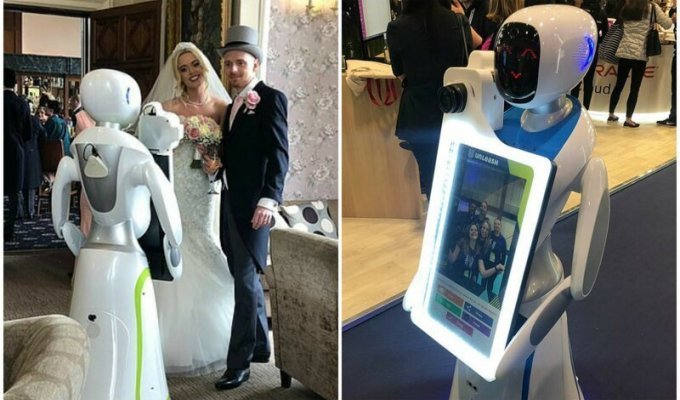 Роботы готовы подвинуть свадебных фотографов (5 фото + 1 видео)