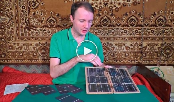 Как сделать солнечную батарею для зарядки мобильных устройств своими руками