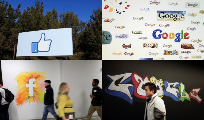 Google против Facebook (40 фото)