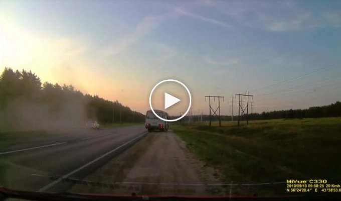Отличное выступление быстрого водителя на четырнадцатой в Нижегородской области