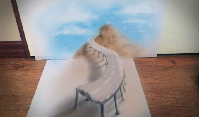 Шикарные 3D-рисунки, сделанные с помощью карандаша (33 фото)
