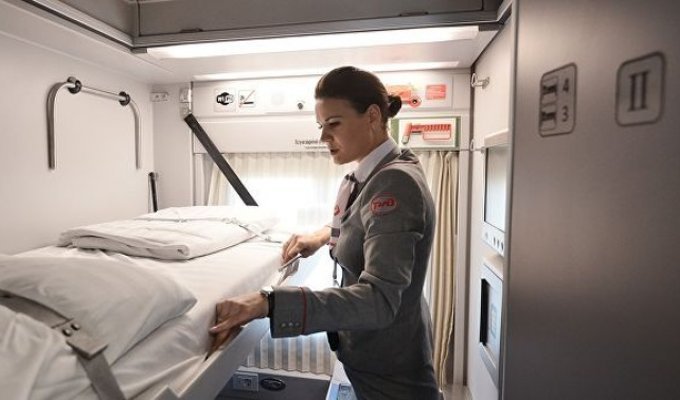 В РЖД объяснили ситуацию с постельным бельем в поездах