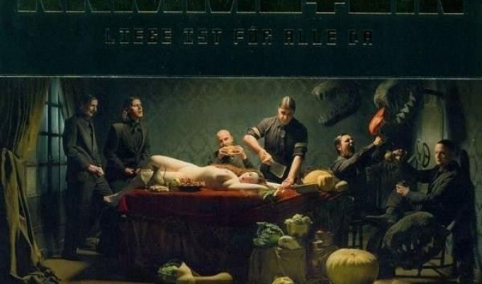 Запрещенная обложка альбома группы Rammstein (12 фото)