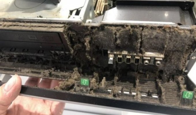 Ужас для системных администраторов и мастеров по ремонту компьютеров (10 фото)