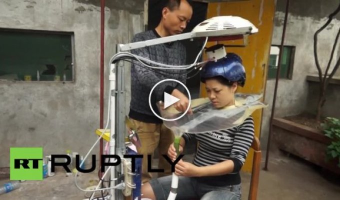 Китайский автомат для мытья головы